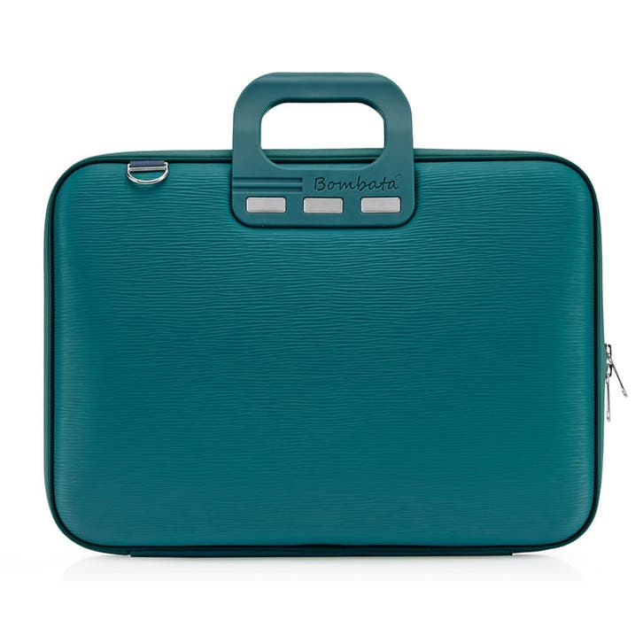 Bombata Wave 15 inch Laptoptas - 15,6 inch - Groenblauw, Computers en Software, Laptoptassen, Nieuw, Verzenden