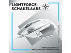 Logitech G -  G502 X Bedraad Muis  - Wit, Computers en Software, Muizen, Muis, Logitech G, Verzenden, Gaming muis