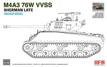 Rye Field Model RFM5132 M4A3 76W VVSS Sherman Late Standard, Verzenden, Nieuw, Overige typen, Overige merken