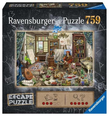 Ravensburger Escape puzzel Da Vinci van €15,99 voor €12,79, Ophalen of Verzenden, Nieuw