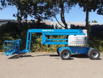 Veiling: Kniktelescoophoogwerker Genie Z-60/34 Diesel 20.39m, Ophalen