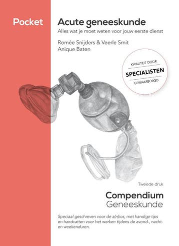 Pocketversie Compendium Geneeskunde Acute Geneeskunde, Boeken, Verzenden, Zo goed als nieuw