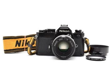 Nikon FM Black + Ai 1.8/50mm Single lens reflex camera (SLR), Nieuw