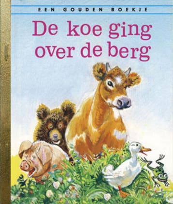 De koe ging over de berg / Gouden Boekjes - J. Krinsley, Verzenden, Gelezen, J. Krinsley