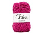 byClaire Sparkle 004 Glossy Pink - Haakgaren / Breigaren, Ophalen of Verzenden, Nieuw, Breien of Haken, Wol of Garen