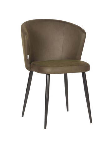 Stoel - Waylon - Microfiber - Army - G-Line, Verzenden, Nieuw in verpakking