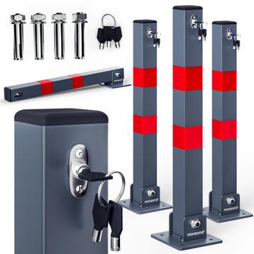 Parkeerslagboom 3 stuks incl Sleutel (Auto-Fiets), Verzenden, Nieuw