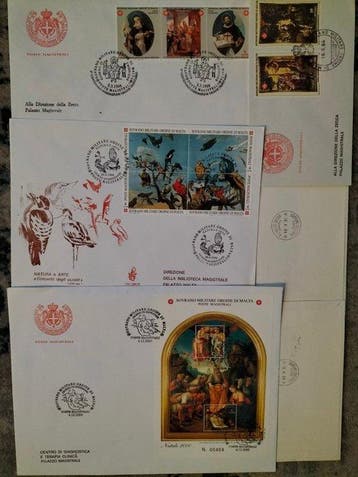 Europa 1948/2000 - Duitsland - Oostenrijk - Malta, Gestempeld