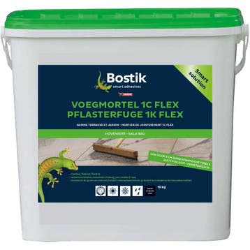 Bostik Voegmortel 1C Flex 15 kg Steengrijs, Ophalen of Verzenden, Nieuw