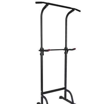 Power Tower Dip Station Verstelbare Pull Up Bar Home Gym, Verzenden, Nieuw
