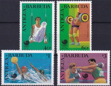 Antigua & Barbuda - 1988 - Olympische spelen - Postfris, Verzenden, Postfris, Sport