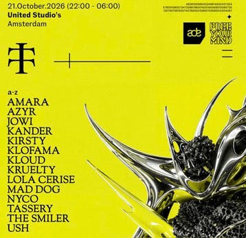 Free Your Mind x Teletech Tickets – 21 okt 2026 – United St, Twee personen, Oktober