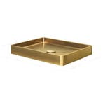Waskom Lanesto Vanity 47x32x8 cm Goud (excl kraan incl, Ophalen of Verzenden, Nieuw