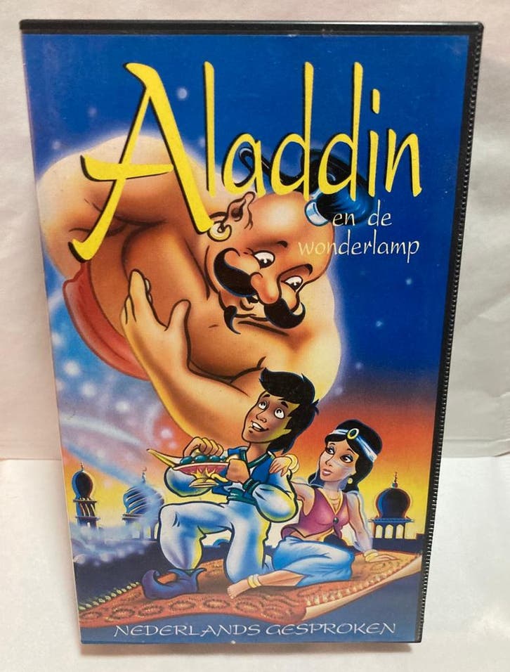 ALADDIN EN DE WONDERLAMP (VHS), Cd's en Dvd's, VHS | Film, Gebruikt, Verzenden