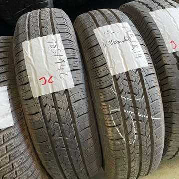 2 x Viking Trans Tech 185-80-14 C Zomerbanden 10mm, 14 inch, Band(en), Zomerbanden, Bestelwagen