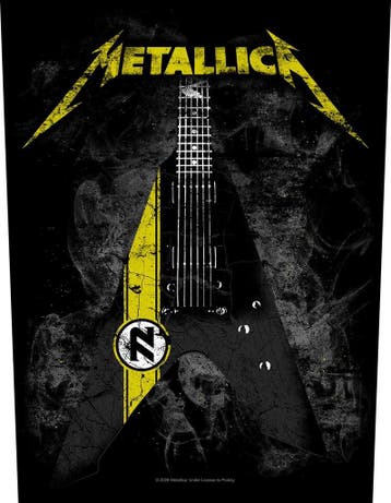 Metallica - Hetfield Vulture - Rugpatch officiële  merchandi, Ophalen of Verzenden, Nieuw, Kleding
