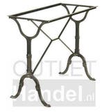 Gietijzer tafelonderstel rechthoek 83x36cm - onderstel, Minder dan 50 cm, 50 tot 100 cm, Klassiek, Nieuw