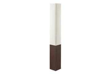 Vloerlamp PARIS CLASSIC 160 cm bruin met witte lampenkap -, Ophalen of Verzenden, Nieuw