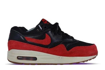 Nike Air Max 1 Black Red Sail • 38.5, Ophalen of Verzenden, Nieuw, Nike, Sneakers of Gympen