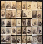 carte de visite CDV - 40 Engelse carte de visite CDVS, Nieuw