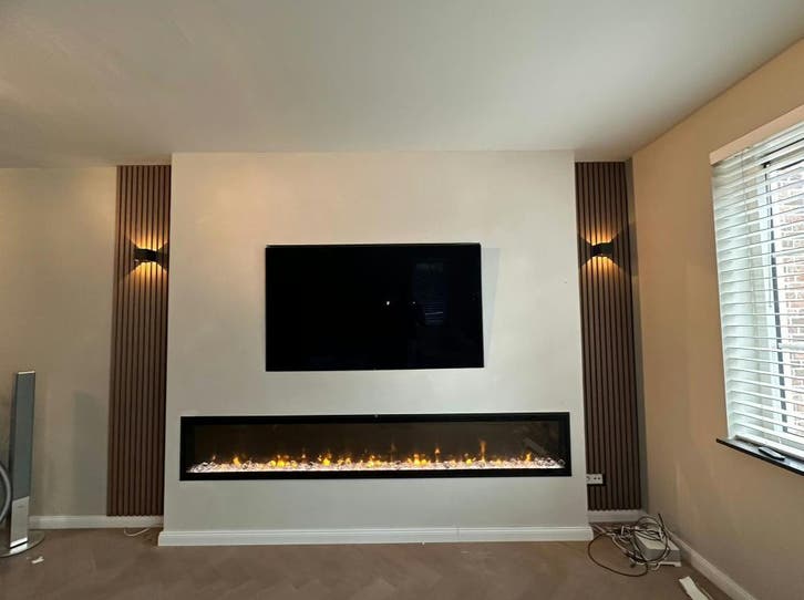 Cinewall vanaf €450 | in 60 seconden een prijsopgave!, Huis en Inrichting, Haarden, Elektrische haard, Nieuw