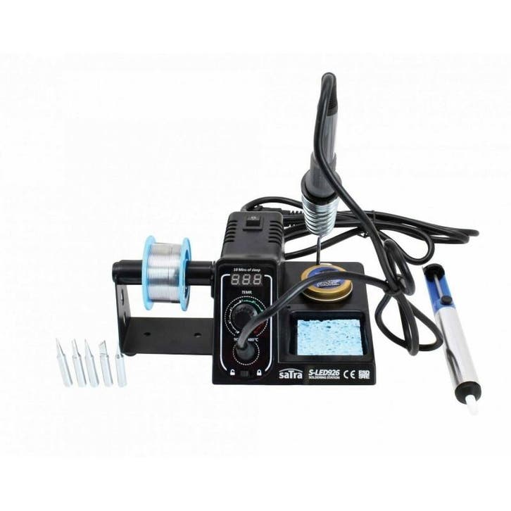 Soldeerstation 60 Watt - Soldeer Gereedschap 230v - Soldeerb, Auto diversen, Autogereedschap, Nieuw, Ophalen of Verzenden