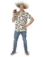 Tropische Ananas blouse Hawaii, Ophalen of Verzenden, Nieuw