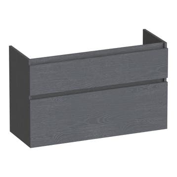Brauer Delight - Onderkast Ondiep - 100 cm - met 2 Softclose, Ophalen of Verzenden, Nieuw
