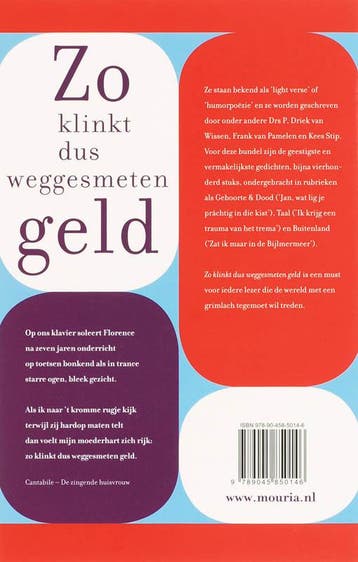 Zo klinkt dus weggesmeten geld - M. Burger 9789045850146, Verzenden, Gelezen, M. Burger
