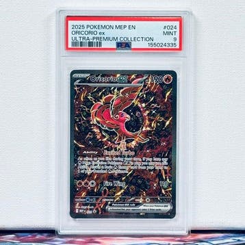 Pokémon Graded card - Oricorio ex #024 2025 Pokemon MEP EN, Nieuw
