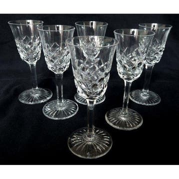 Baccarat - Wijnglas - Kristal - Burgos-model gesigneerd