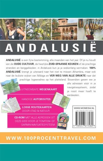 100% Andalusië / 100% stedengidsen 9789057673580 F. Witte, Verzenden, Zo goed als nieuw, F. Witte