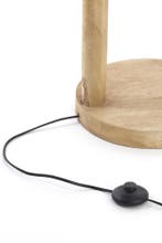 2dekans | Light & Living Vloerlamp Xitta Mangohout – 135cm –, Ophalen of Verzenden, Zo goed als nieuw