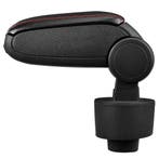 Armsteun Seat Ibiza 6J vf 2008 kunstleer zwart met rood stik, Verzenden, Nieuw