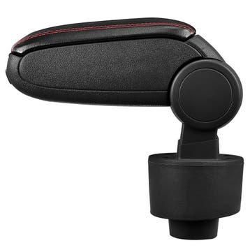 Armsteun Seat Ibiza 6J vf 2008 kunstleer zwart met rood stik, Verzenden, Nieuw