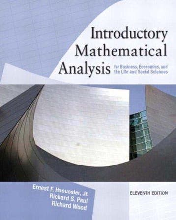 Introductory Mathematical Analysis for Business, Economics, Boeken, Verzenden, Gelezen, Ernest F. Haeussler