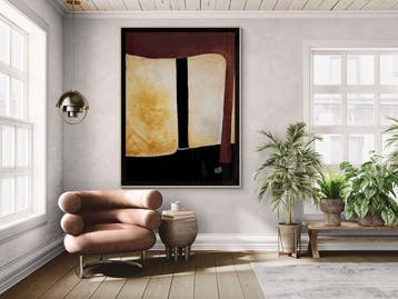 Jane Grieco - Geometría del Silencio - Tableau, unique,, Antiek en Kunst, Kunst | Schilderijen | Modern