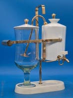 Retro – Kaffee-/Teebereiter mit Tropfmechanik – Glas,