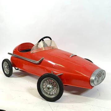 Giordani - Blikken speelgoedauto - Pedal car - Giordani -