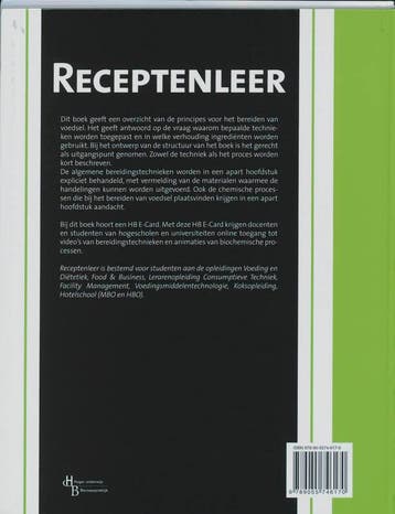 Receptenleer 9789055746170 J.G. van Eden, Verzenden, Gelezen, J.G. van Eden