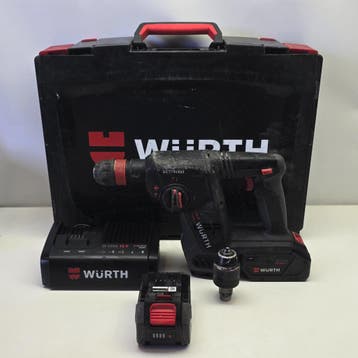 Wurth AccuBoorhamer ABH 18 Compact in koffer | Nette Staat, Ophalen of Verzenden, Nieuw