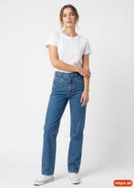 Levis Jeans Dames maat W24 / L34 Blauw Vintage, Ophalen of Verzenden, Nieuw