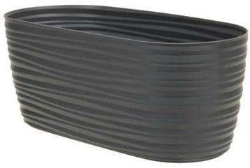 Bloemenbak Bloemenpot Sahara Petit Antraciet 27 cm, Huis en Inrichting, Woonaccessoires | Kunstplanten en Kunstbloemen, Ophalen of Verzenden