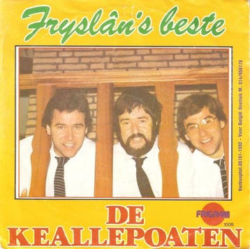 vinyl single 7 inch - Keallepoaten - FryslÃ¢ns Beste, Verzenden, Zo goed als nieuw, 7 inch, Nederlandstalig