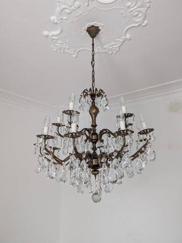 Kroonluchter - Kristal - 15 lampen
