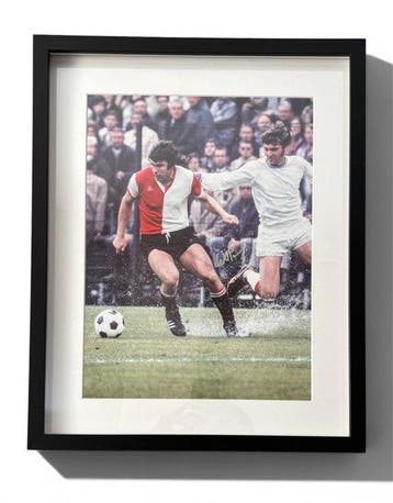 Gesigneerd - Feyenoord & Ajax - Willem van Hanegem & Ruud, Nieuw