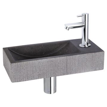 Differnz Ribble fonteinset bombai black - natuursteen -, Verzenden, Nieuw