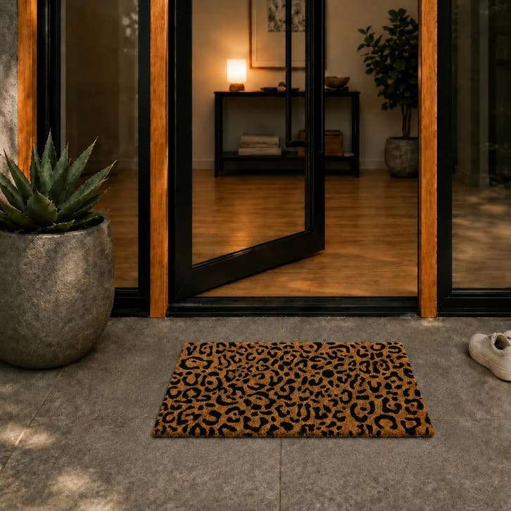 Kokosmat 'Panter' - 40x60 cm, Tuin en Terras, Deurmatten, Verzenden