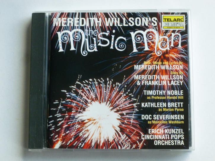 Meredith Willsons The Music Mann / Erich Kunzel (Telarc), Cd's en Dvd's, Cd's | Klassiek, Zo goed als nieuw, Ophalen of Verzenden