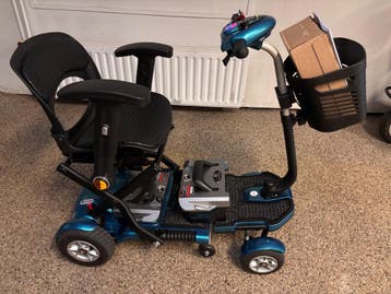 Mango Bobby de Lux . Brio s19+. Opvouwbare Scootmobiel, Nieuw